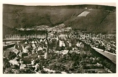 AK / Ansichtskarte Neckarsteinach Dilsberg Panorama Neckarsteinach