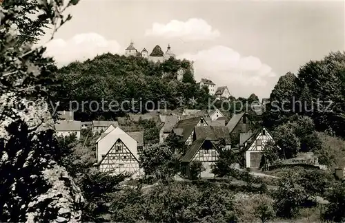 AK / Ansichtskarte Hohenstein_Hersbruck Burg Hohenstein Hohenstein_Hersbruck