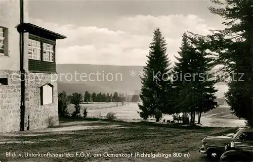 AK / Ansichtskarte Warmensteinach Unterkunftsaus FGV Ochsenkopf Warmensteinach