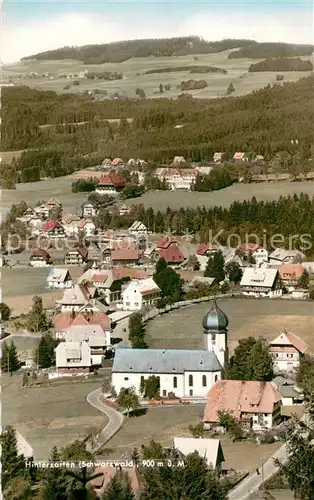 AK / Ansichtskarte Hinterzarten Fliegeraufnahme Hinterzarten