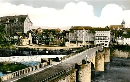 AK / Ansichtskarte Hannoversch_Muenden Werrabruecke Weltenschloss Hannoversch Muenden