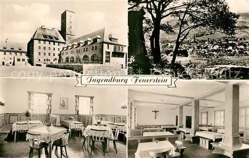AK / Ansichtskarte Ebermannstadt Jugendburg Feuerstein Ebermannstadt