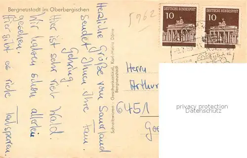 AK / Ansichtskarte Bergneustadt Panorama Bergneustadt