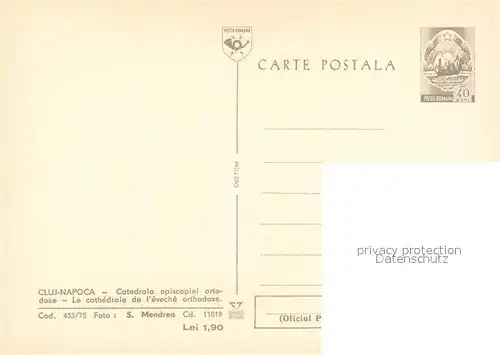 Cluj Napoca Cathedrale de leveche orthodoxe Cluj Napoca