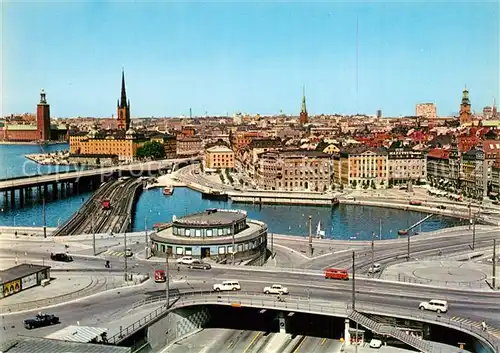 Stockholm Slussen Panorama Stockholm