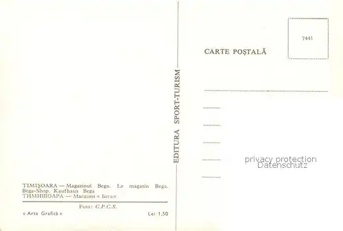 Timisoara Magazinul Bega Timisoara