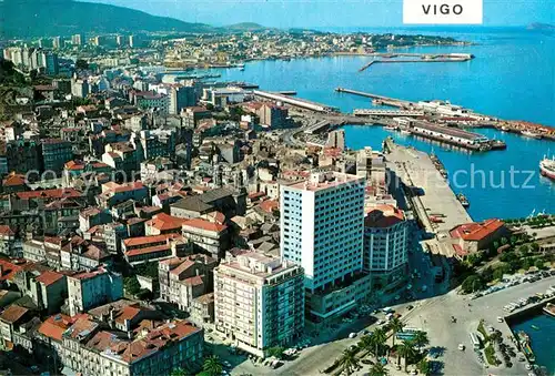 Vigo_Galicia_Espana Vista parcial aerea 