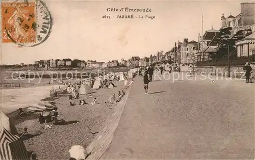 Parame La plage et promenade Parame