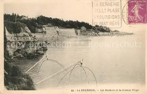 La_Bernerie en Retz Les Rochers et la grande plage La_Bernerie en Retz