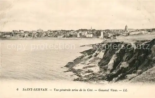 Saint Servan_Ille et Vilaine Vue generale prise de la cite Saint Servan