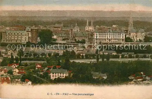 Pau Vue panoramique Pau