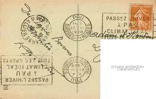 Pau Place Royale Statue d Henri IV Monument Pau