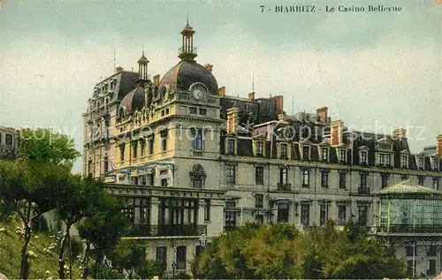 Biarritz_Pyrenees_Atlantiques Casino Bellevue Biarritz_Pyrenees