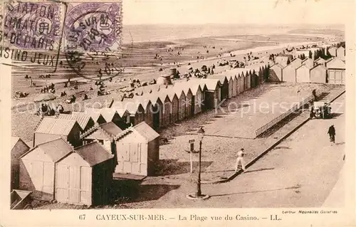Cayeux sur Mer La plage vue du casino Cayeux sur Mer