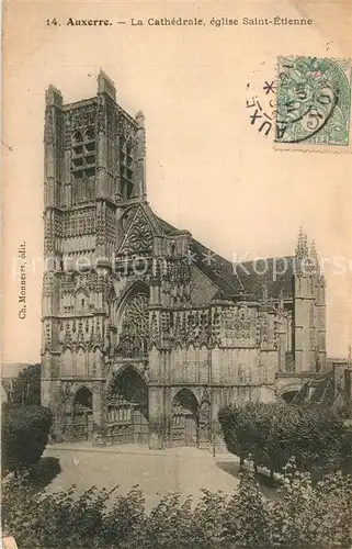 Auxerre Cathedrale Eglise Saint Etienne Auxerre