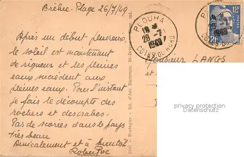 Brehec L Anse de Padel Brehec