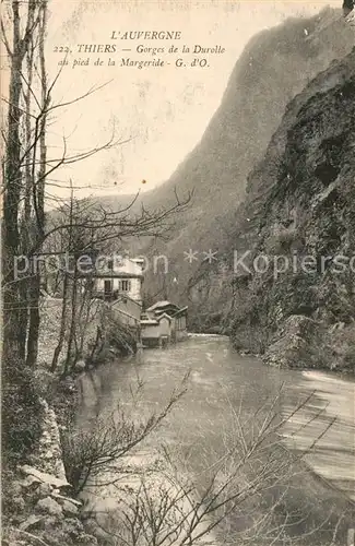 Thiers Gorges de la Durolle au pied de la Margeride Thiers
