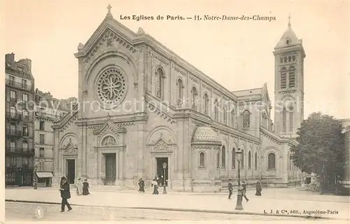 Paris Eglise Notre Dame des Champs Collection Les Eglises de Paris Paris