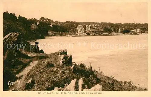 AK / Ansichtskarte Saint Cast le Guildo Hotel Ar Vro vue prise de la Garde Cote d Emeraude Saint Cast le Guildo