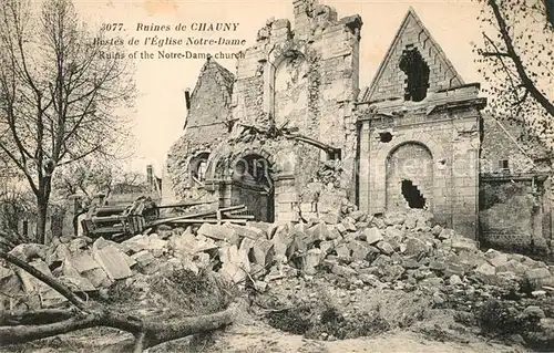 Chauny_Aisne Restes de lEglise Notre Dame Chauny Aisne