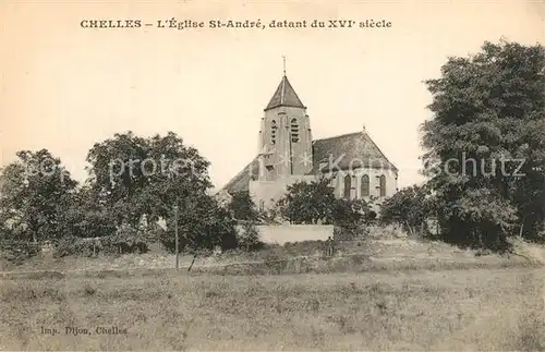 Chelles_Oise Eglise St Andre  Chelles_Oise