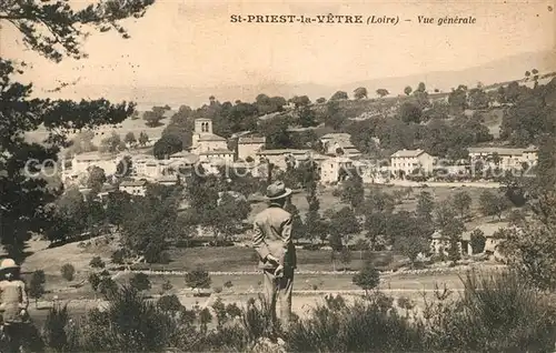 Saint Priest la Vetre Vue generale Saint Priest la Vetre