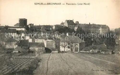 Semur en Brionnais Panorama Semur en Brionnais