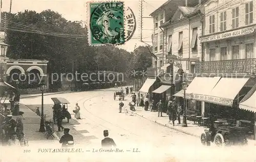 Fontainebleau_Seine_et_Marne La Grande Rue Fontainebleau_Seine