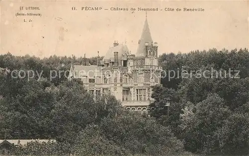 Fecamp Chateau de Neamond Cote de Reneville Fecamp