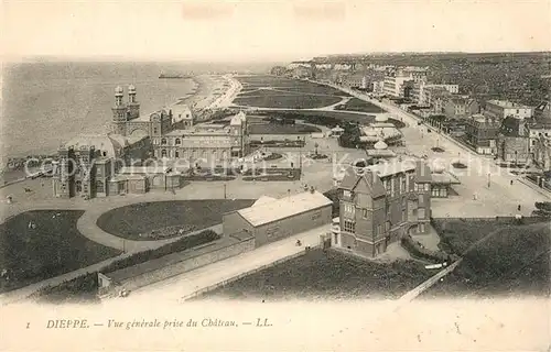 Dieppe_Seine Maritime Vue generale prise du Chateau Dieppe Seine Maritime
