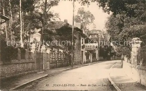 Juan les Pins Route du Cap Les Villas Juan les Pins