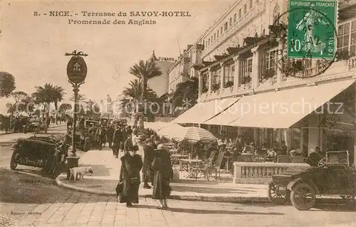 Nice_Alpes_Maritimes Terrasse du Savoy Hotel Promenade des Anglais Nice_Alpes_Maritimes