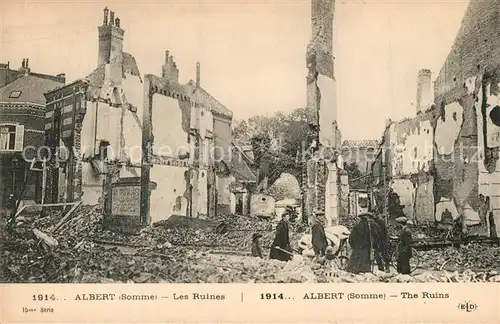 Albert_Somme Les Ruines Albert Somme