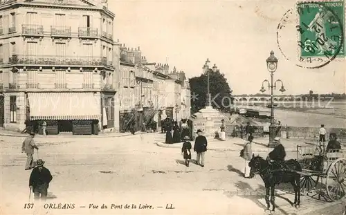 Orleans_Loiret Vue du Pont de la Loire Orleans_Loiret