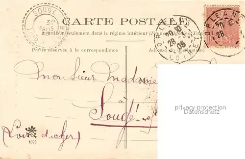 Orleans_Loiret La Rue de la Republique Orleans_Loiret