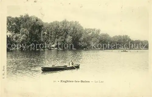 Enghien les Bains Le Lac Enghien les Bains