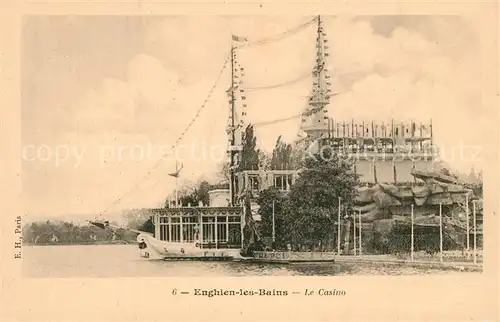 Enghien les Bains Casino aux bords du lac Enghien les Bains