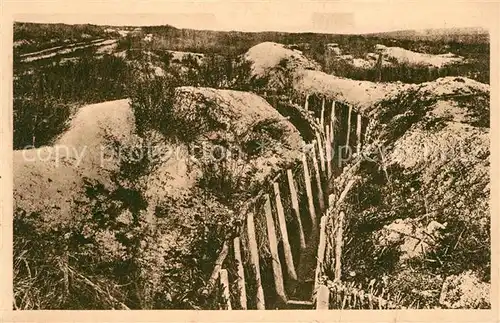 Verdun_Meuse Boyau franco allemand Schuetzengraben Verdun Meuse