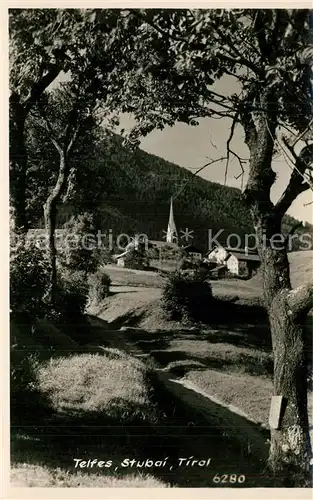 Telfes_Stubai Blick zum Dorf Telfes_Stubai