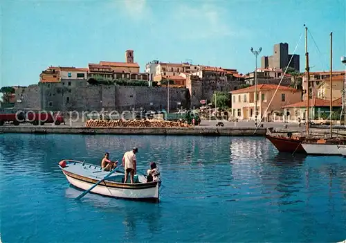 AK / Ansichtskarte Talamone Il Porto Hafen Fischerboot Talamone