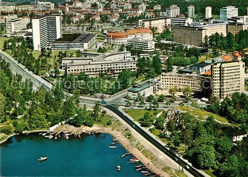 AK / Ansichtskarte Meilahti_Helsinki Fliegeraufnahme 