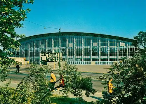 AK / Ansichtskarte Helsinki Ishallen Eishalle Helsinki