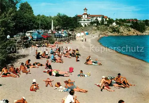 AK / Ansichtskarte Hanko_Hangoe Badestrand Hanko Hangoe