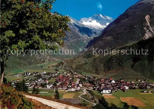 AK / Ansichtskarte Sedrun am Oberalp Pass gegen Val Strem und Witenalpstock Alpen Sedrun