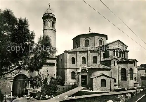 AK / Ansichtskarte Ravenna_Italia Chiesa di San Vitale VI secolo Ravenna Italia