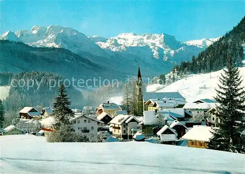 AK / Ansichtskarte Russbach_Pass_Gschuett Winterimpressionen Blick gegen Tennengebirge Russbach_Pass_Gschuett
