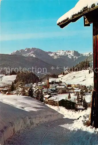 AK / Ansichtskarte Russbach_Pass_Gschuett Winterpanorama Blick gegen Tennengebirge Russbach_Pass_Gschuett