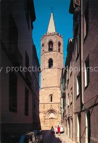 AK / Ansichtskarte Alghero Campanile aragonese Glockenturm Alghero