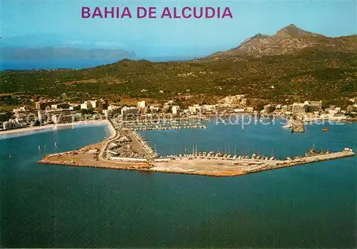 AK / Ansichtskarte Bahia_de_Alcudia Fliegeraufnahme Bahia_de_Alcudia