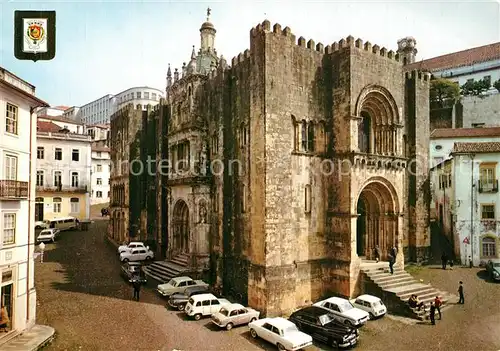 AK / Ansichtskarte Coimbra Se velha Alte Kathedrale Coimbra